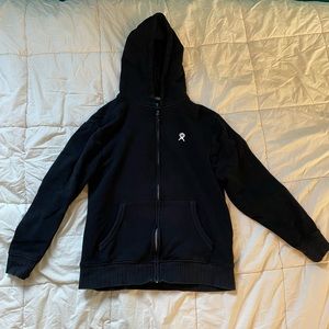 Hydro flask zip up sweatshirt size medium black